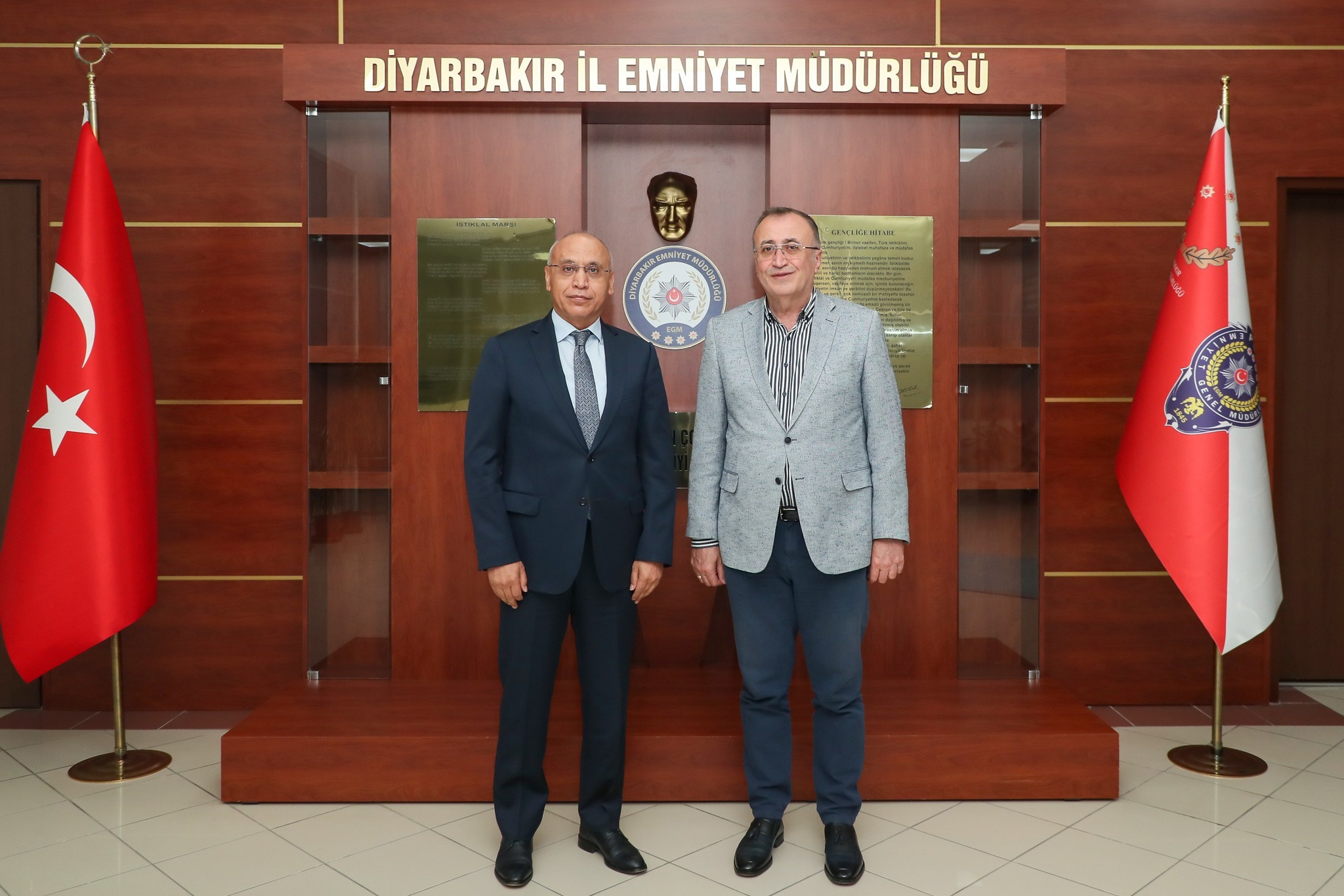 Diyarbakır Emniyet Müdürümüz Sayın Fatih Kaya'yı ziyaret